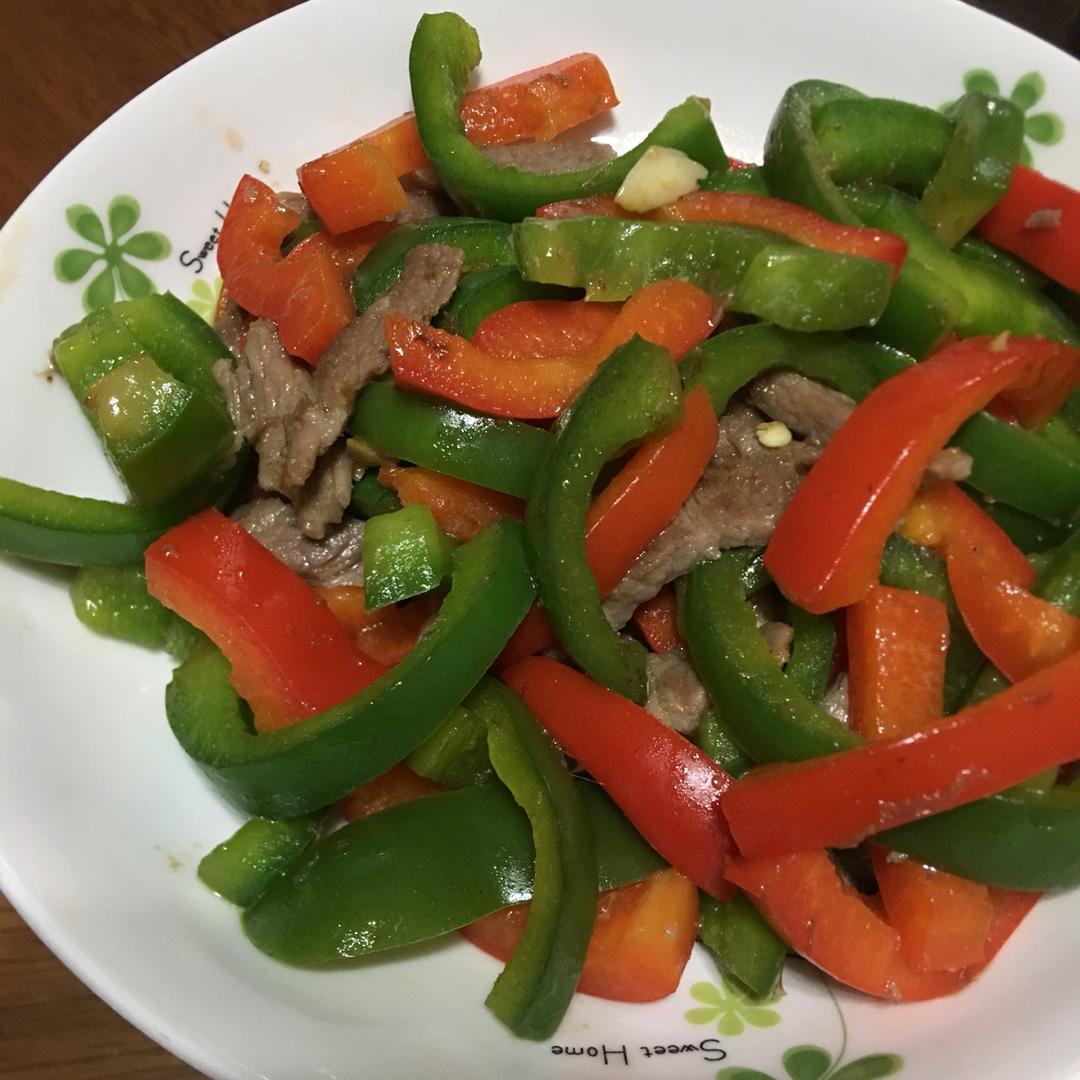 青椒炒肉