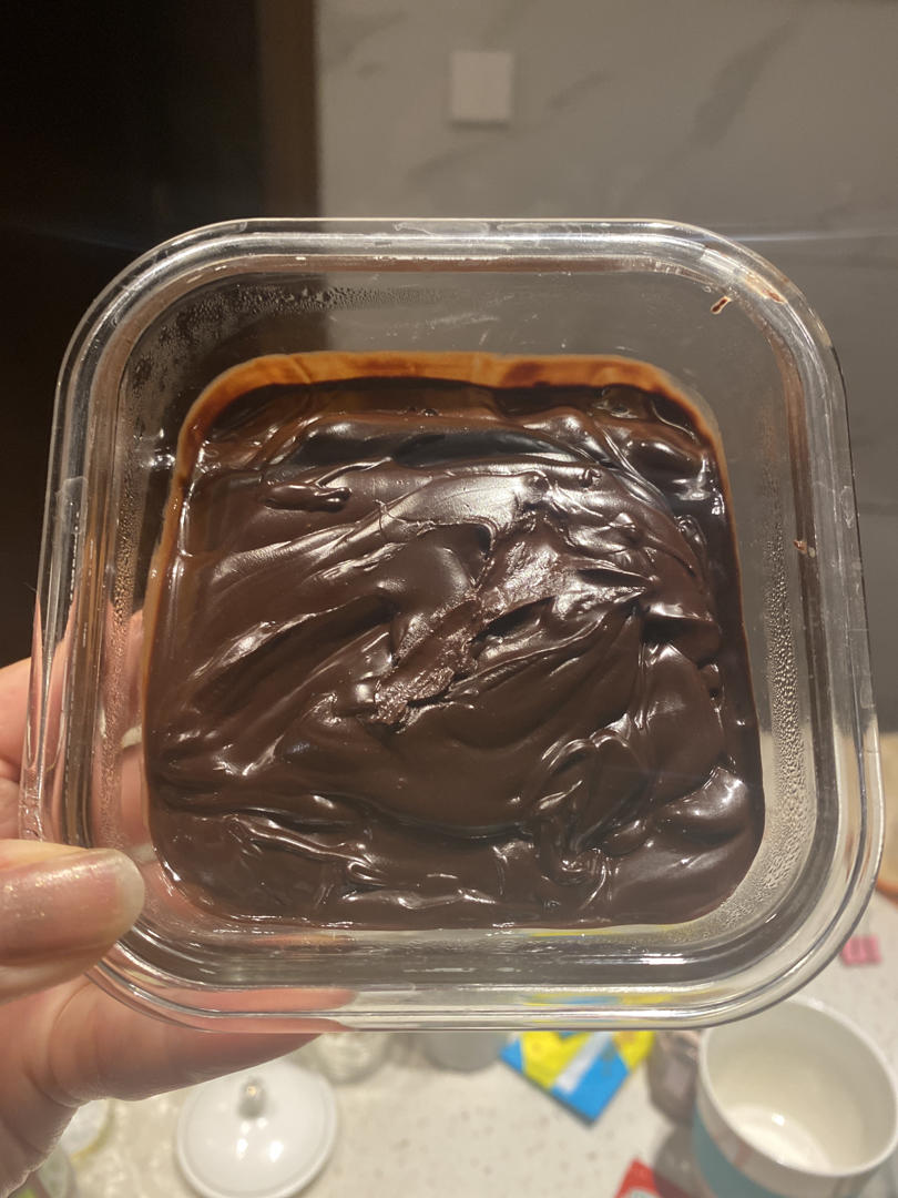可可粉熬制香浓巧克力酱