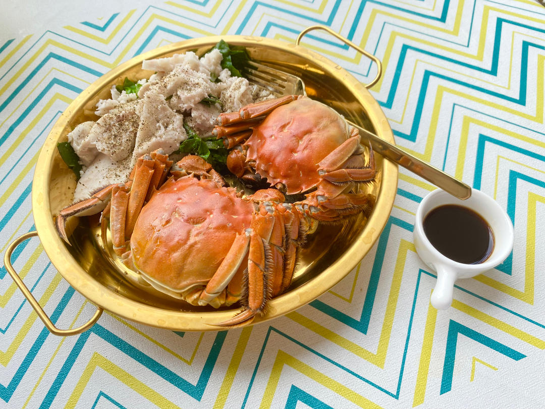 清蒸大闸蟹
