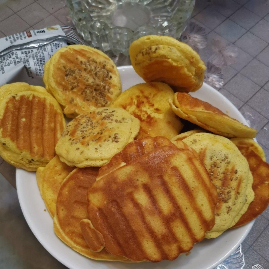 用平底锅实现蛋糕自由｜舒芙蕾松饼🥞