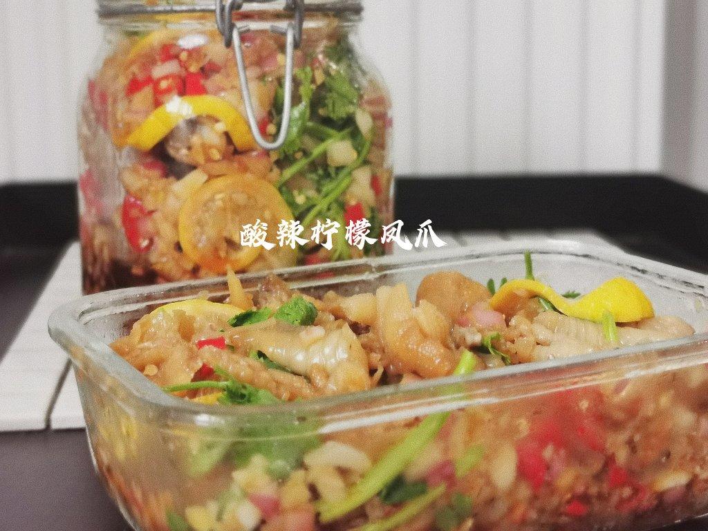 柠檬无骨鸡爪，酸辣开胃，劲道Q弹