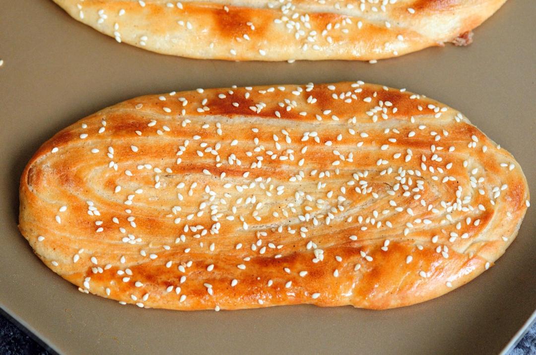 88yoyo做的葱油酥饼(草鞋底烧饼)