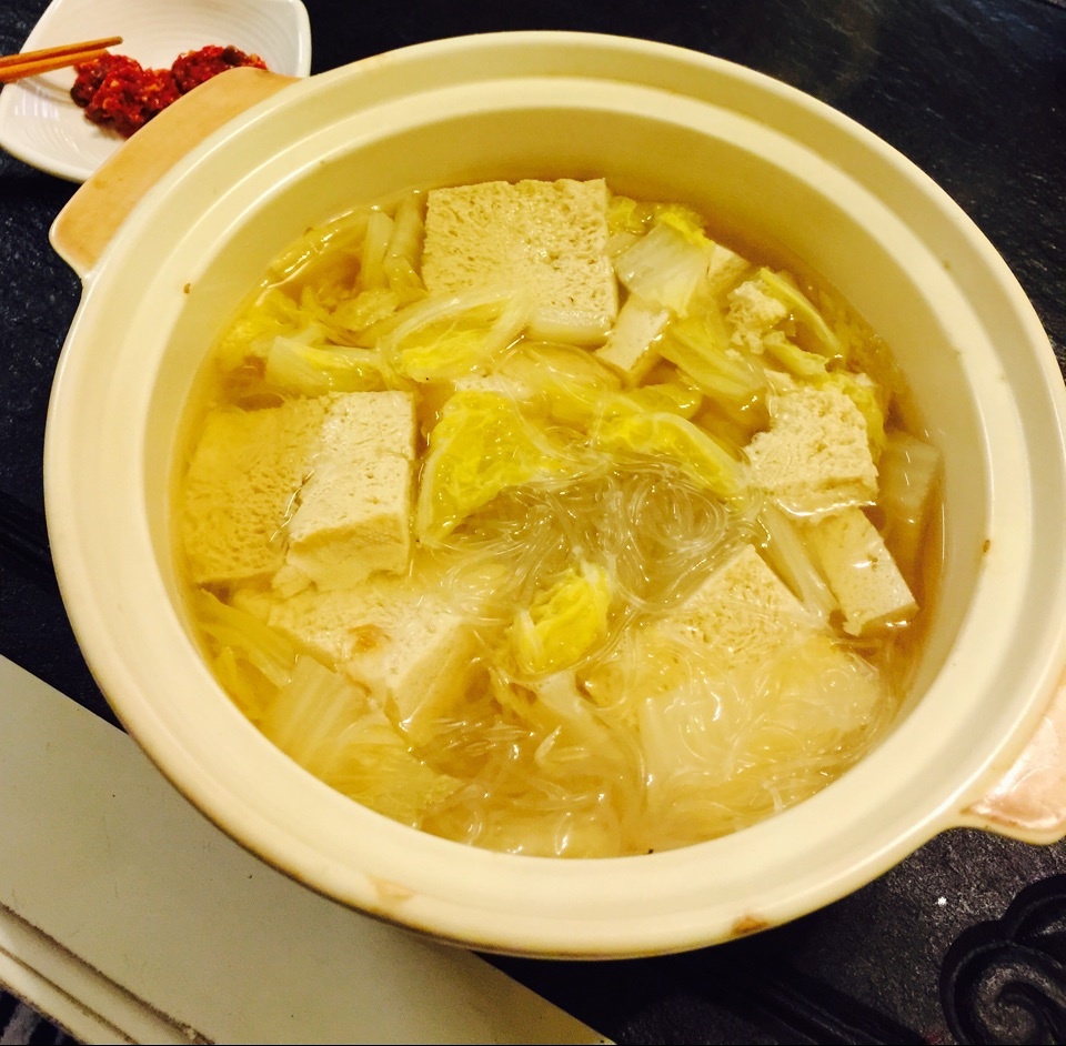 清淡食谱之白菜豆腐汤