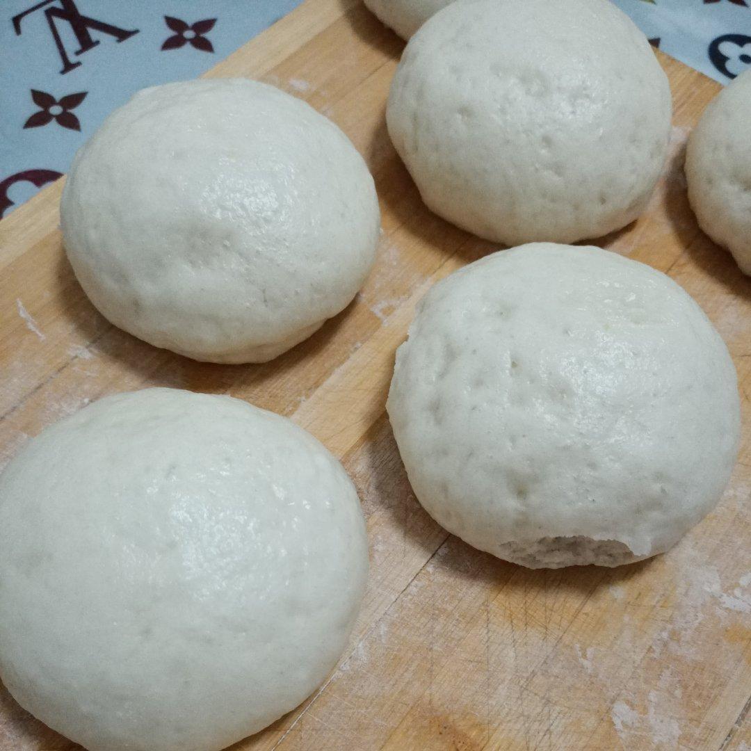 烫面馒头（一次发酵，个个水光肌）