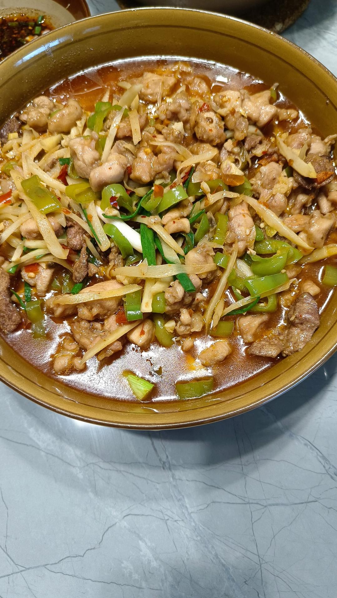 鲜椒兔（仔姜兔）家庭版