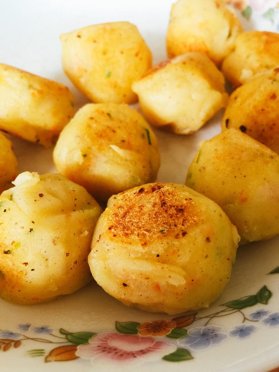 快手菜，土豆小丸子