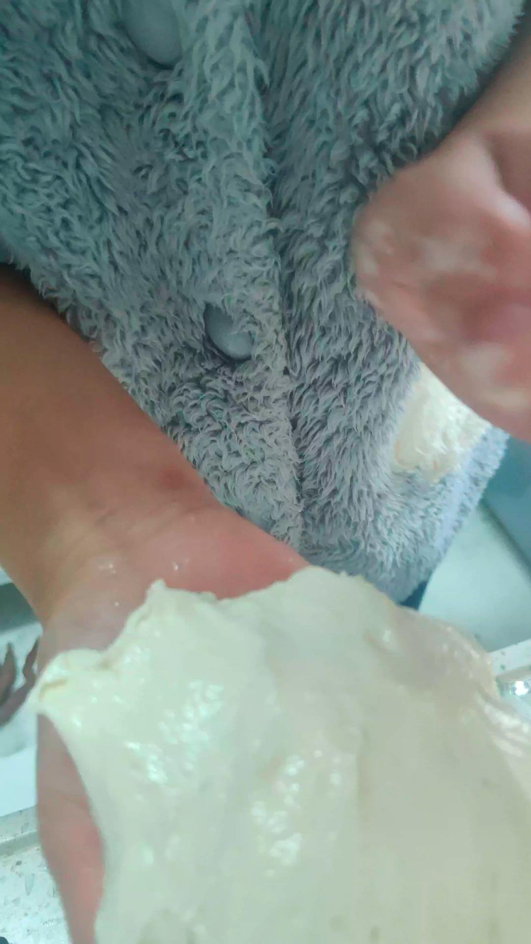 纯奶手撕吐司的做法 步骤1