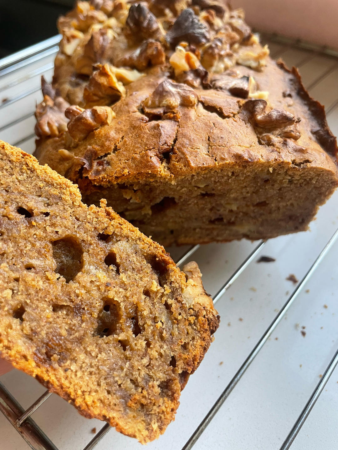 香蕉核桃磅蛋糕 Banana & Walnut Pound Cake