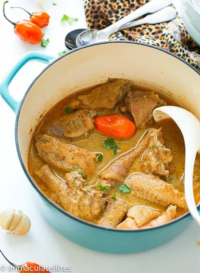 Goat/chicken pepper soup