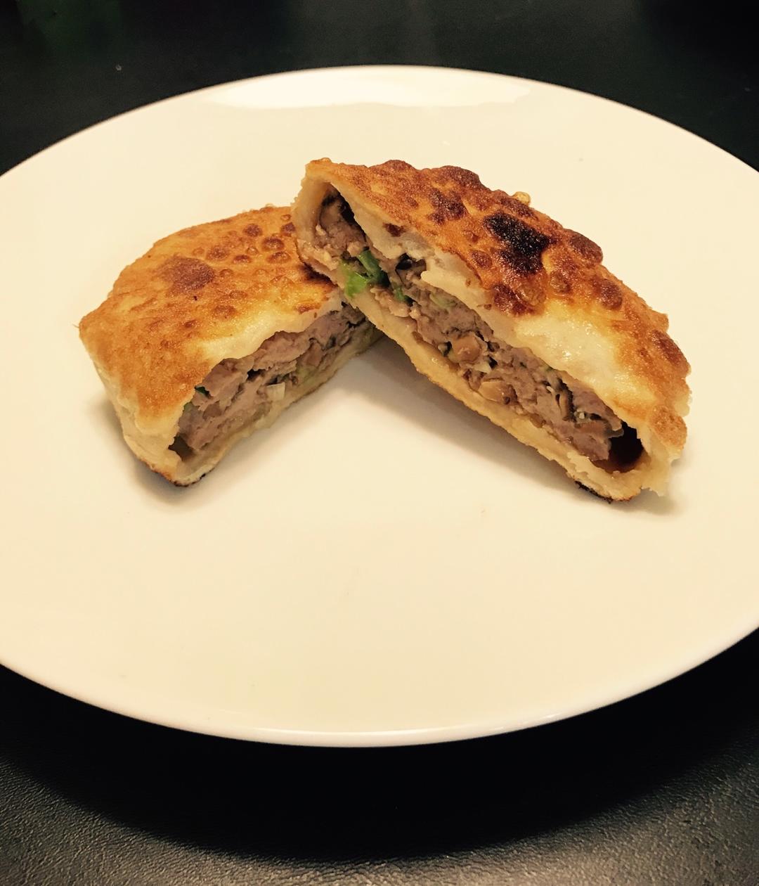 家常酱香肉饼 Minced Pork Pancake