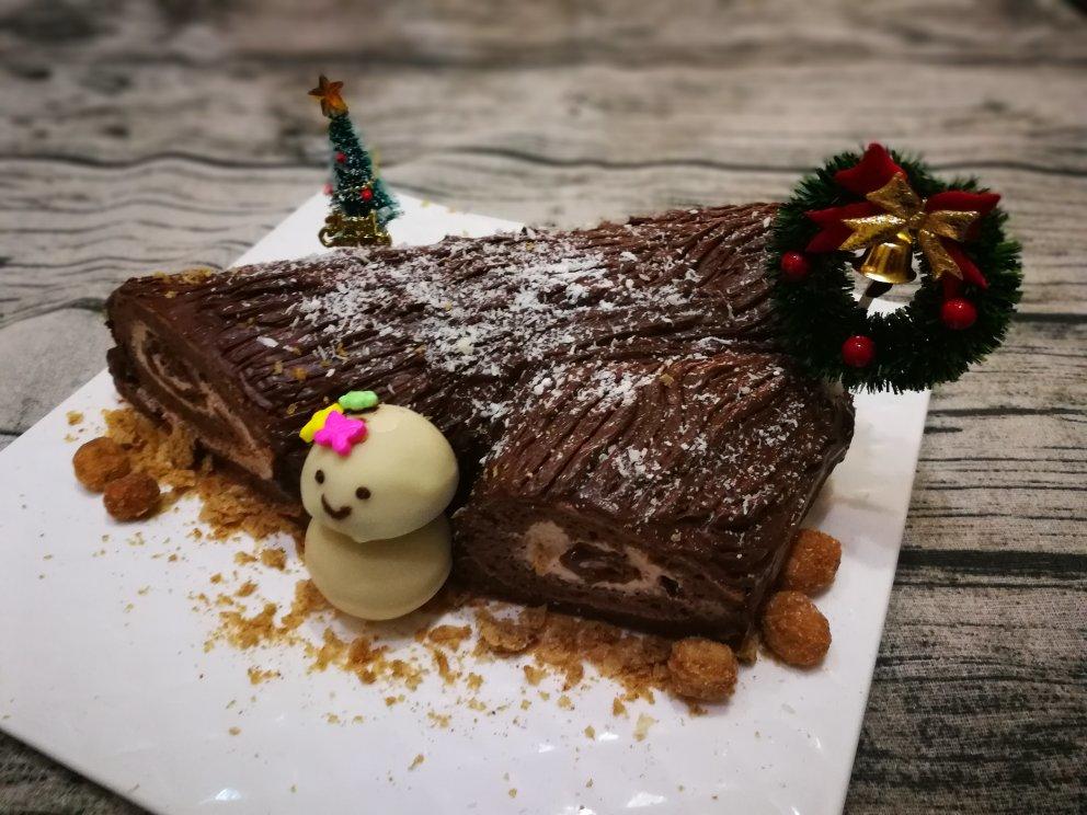 圣诞木材蛋糕 Bûche de Noël——北鼎烤箱食谱