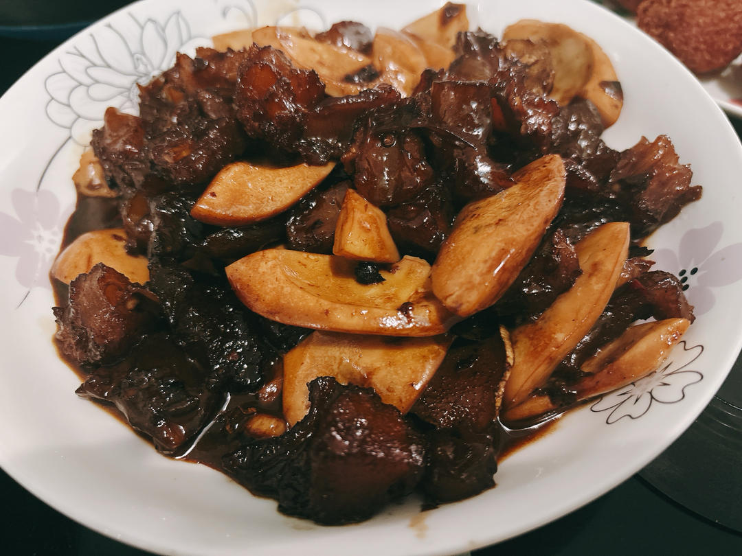 蒜烧牛蹄筋