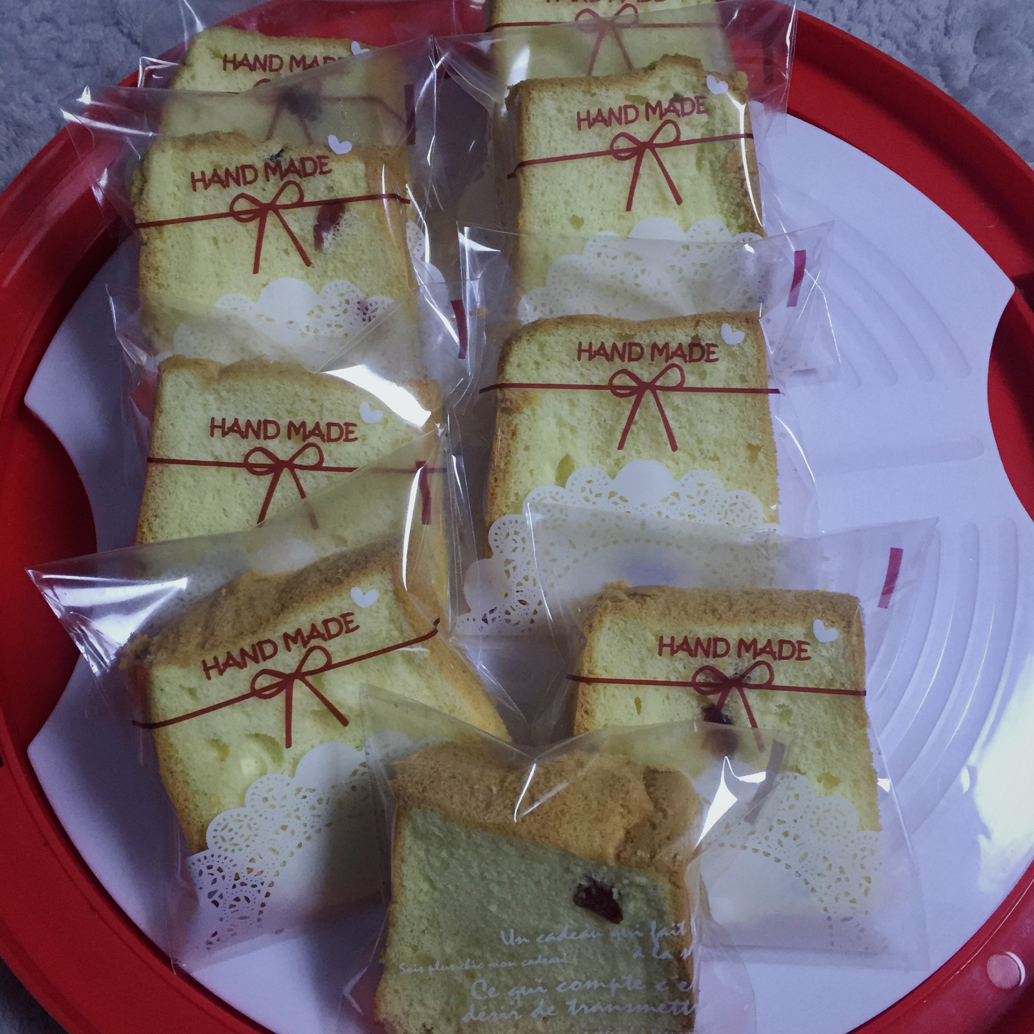 枫糖黑加仑戚风蛋糕