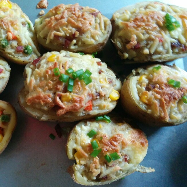 培根芝士焗土豆