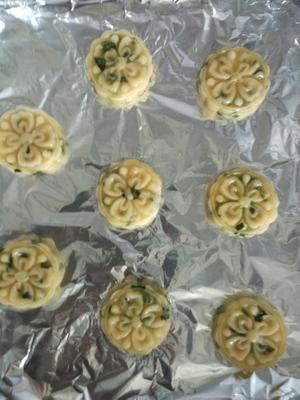 葱花桃酥（含烘干葱花的方法）的做法 步骤3
