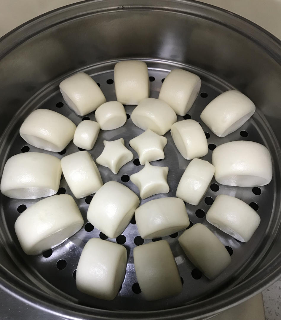 绵软牛奶馒头