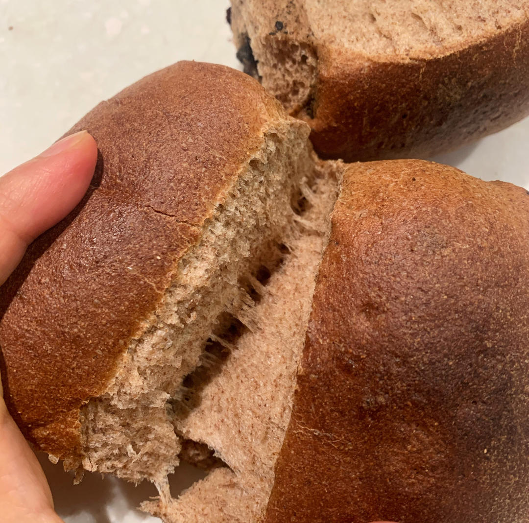 100%全麦小吐司·手揉