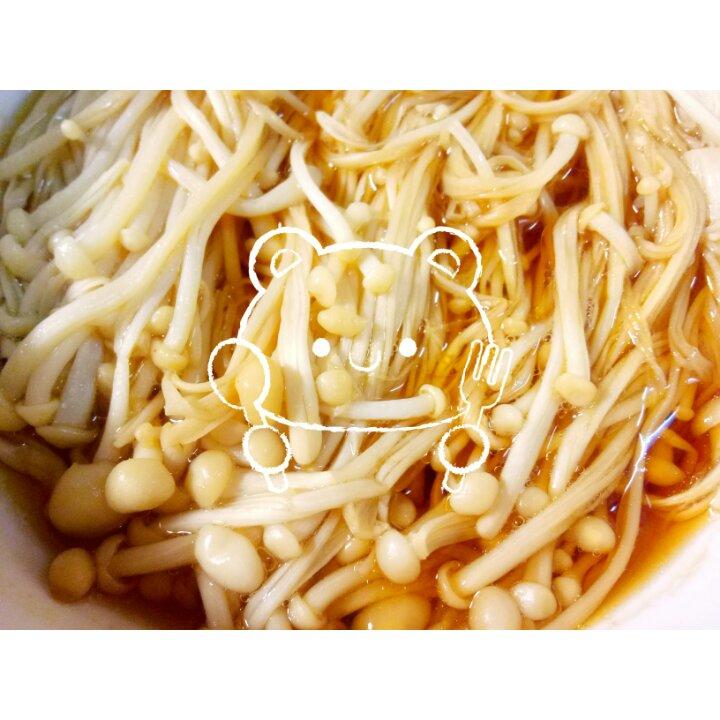葱油蒸金针菇