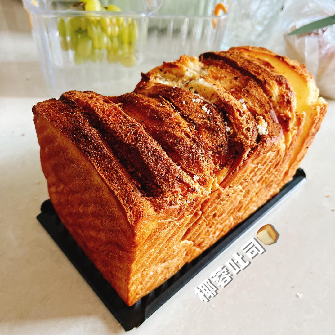 椰香满满的椰蓉土司~