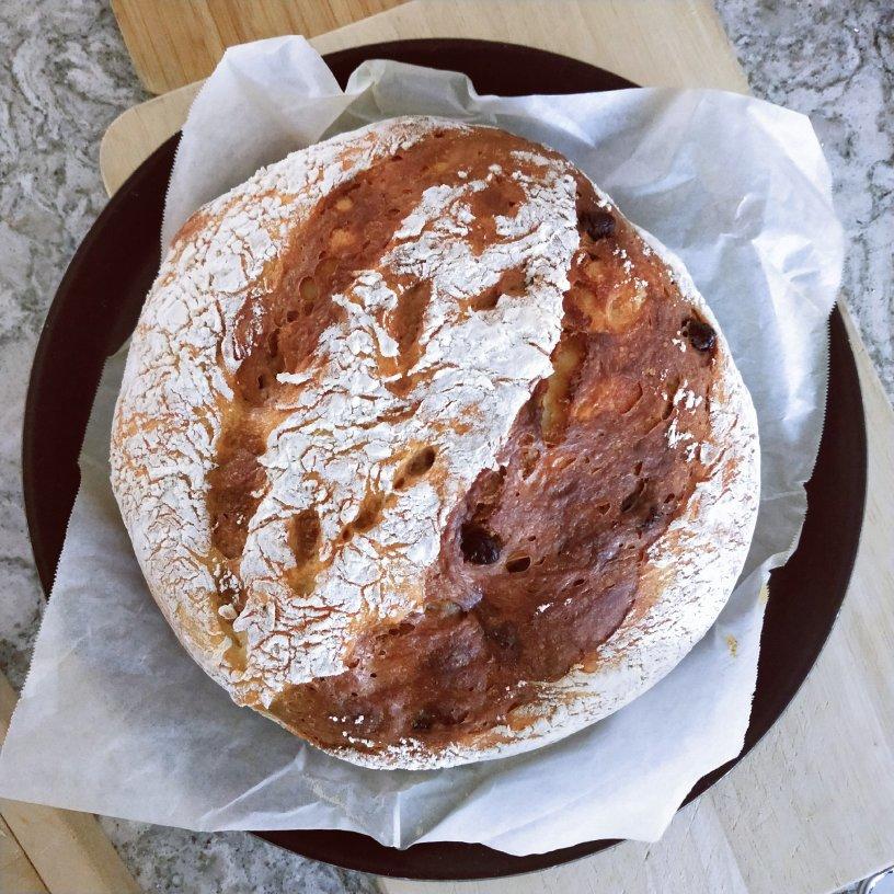 《割口发烧友的面包》— 巧克力豆大理石乡村面包