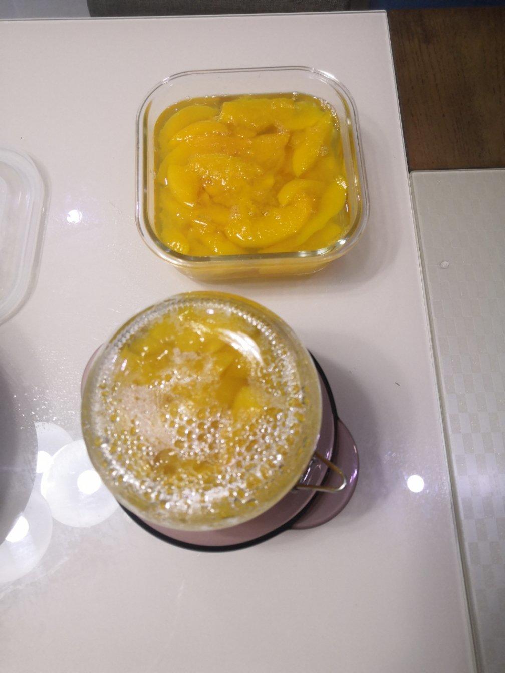 冰糖黄桃罐头（附常温保存方法）