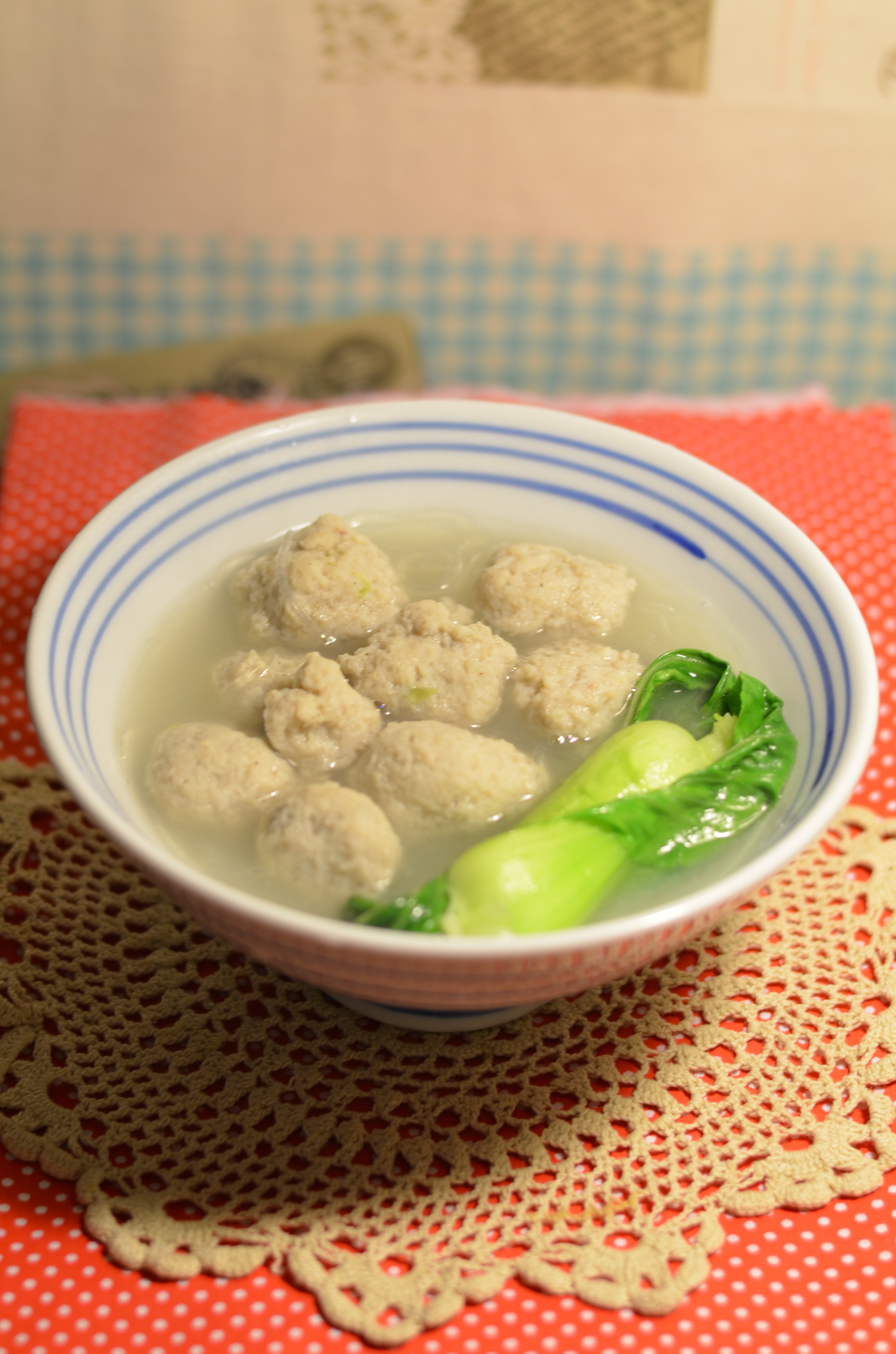 鲅鱼丸子粉丝汤