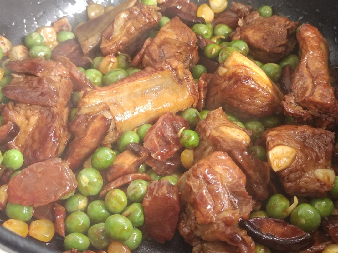 电饭锅排骨煲仔饭（焖饭）