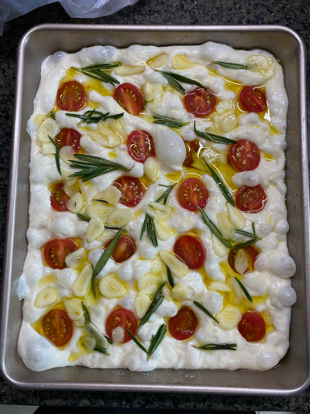 『研究了2年的完美食谱』最简单的免揉佛卡夏