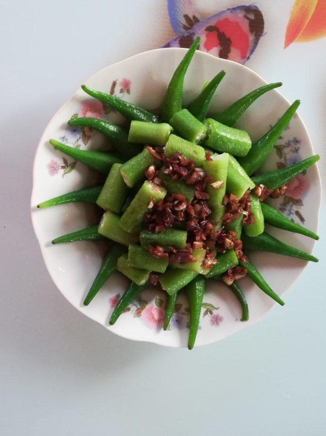 调｜凉拌秋葵Cold Okra