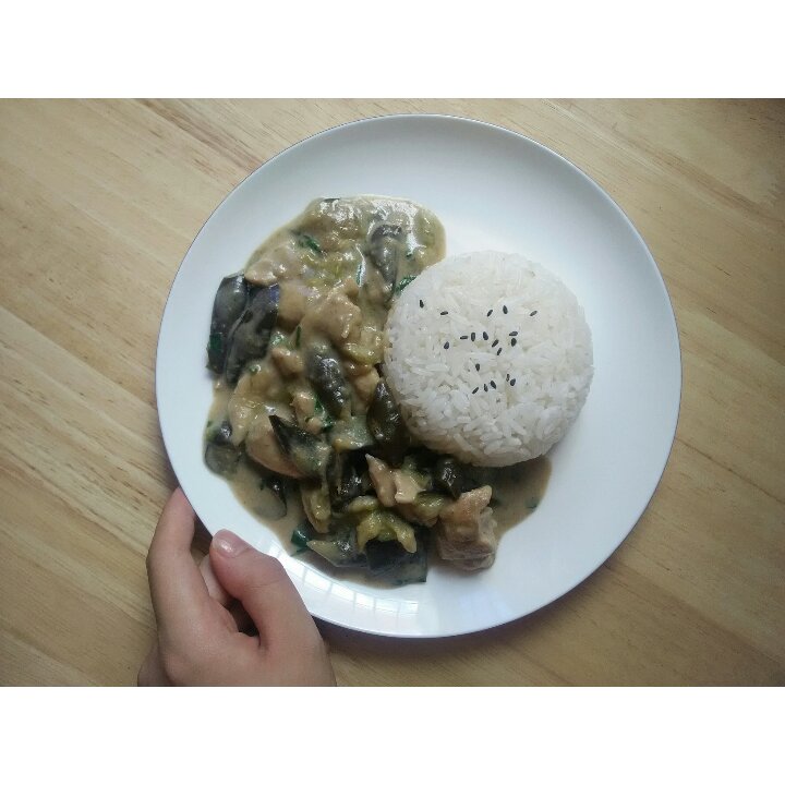 泰式青咖喱鸡