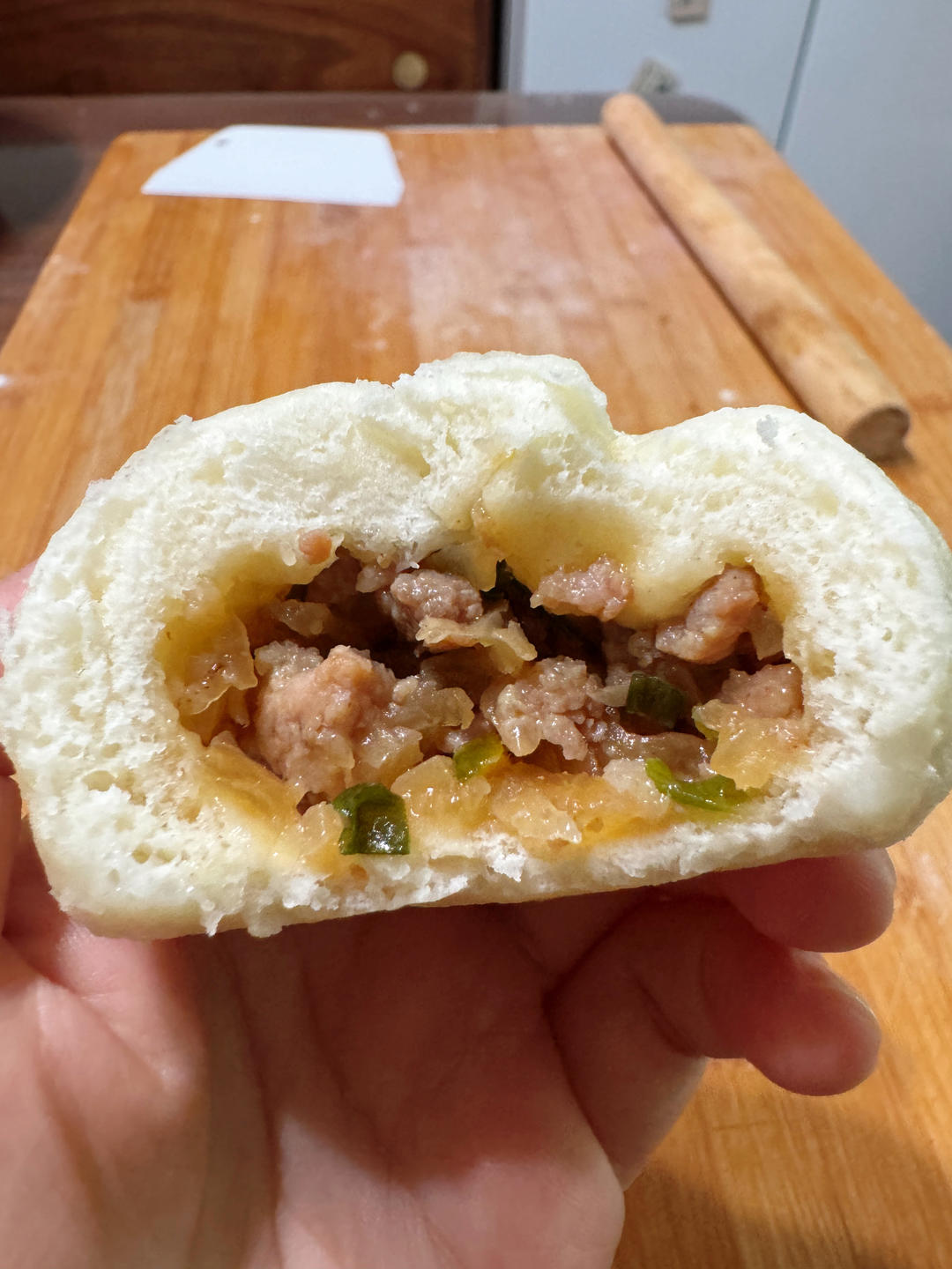 让人尖叫的萝卜丝大肉包