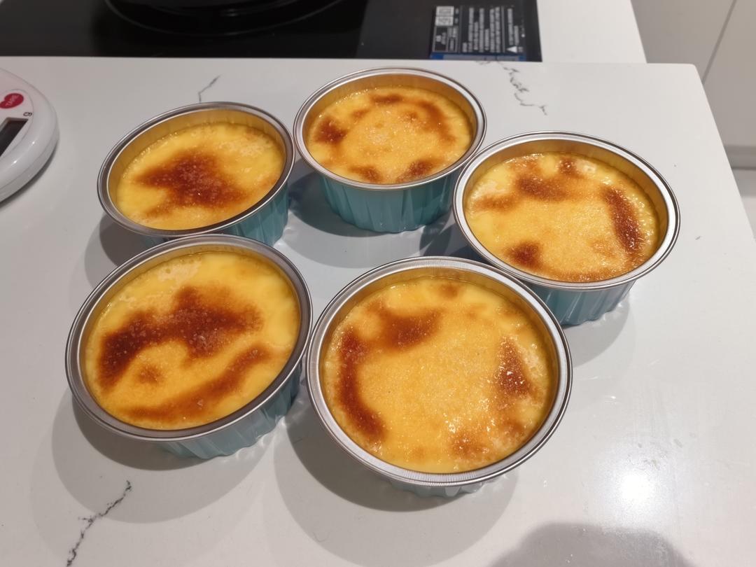 焦糖布丁超简单（蛋黄淡奶油消耗）