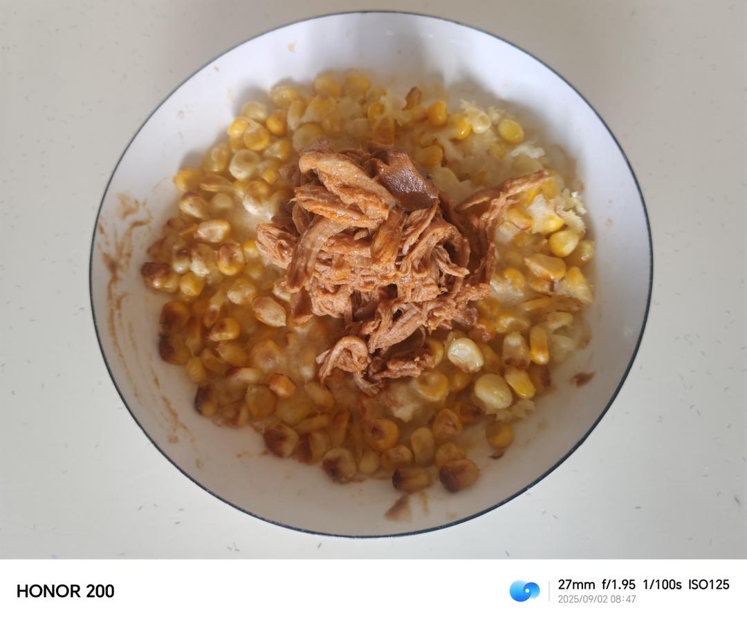 香菇番茄酱肉丝