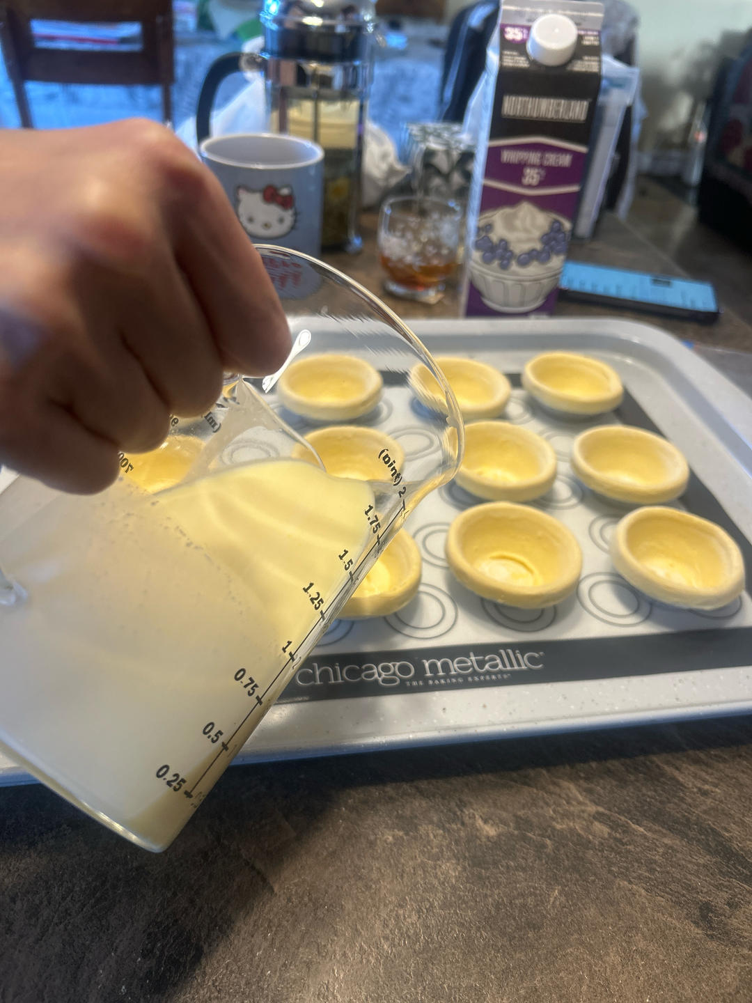 超嫩滑的葡式蛋挞(全蛋版)新手友好『秒杀KFC』