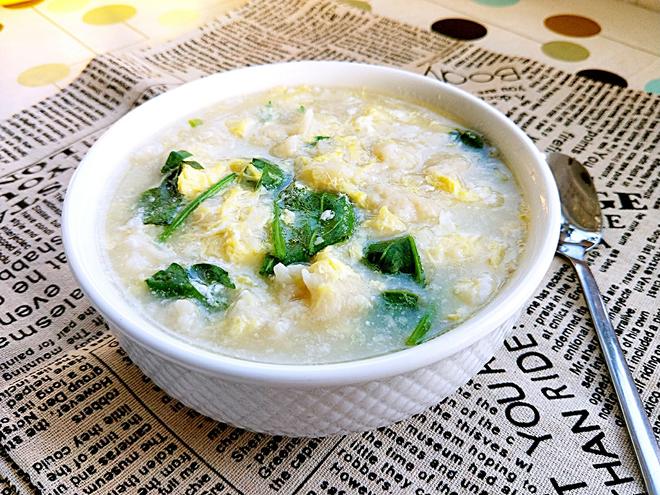 青菜鸡蛋疙瘩汤的做法
