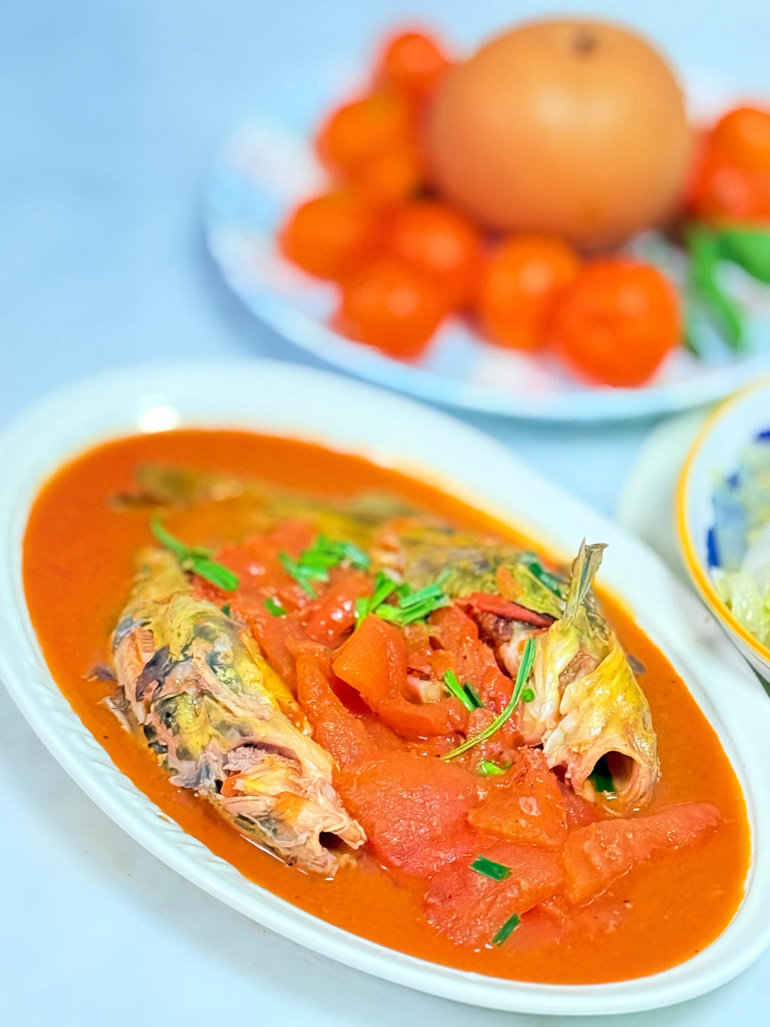 香到迷糊的西红柿烧黄鱼