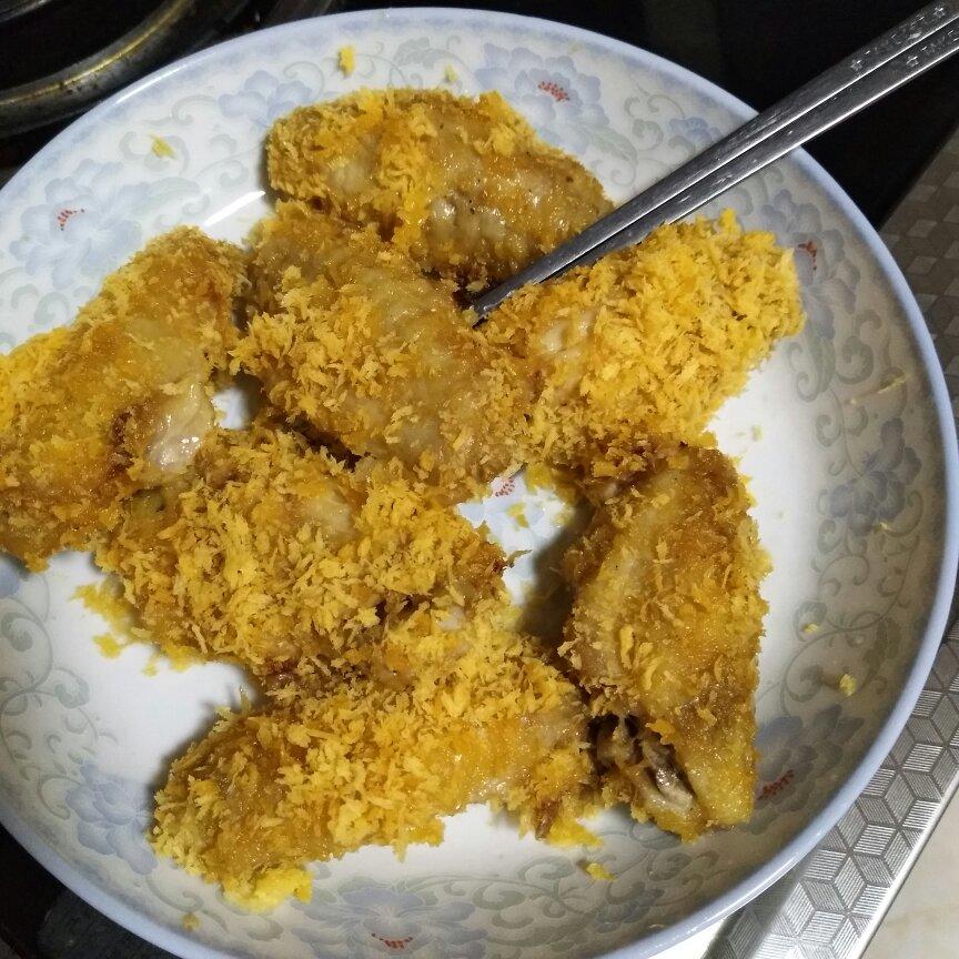 无油无烟微波炉版炸鸡翅（无难度懒人超快手菜）