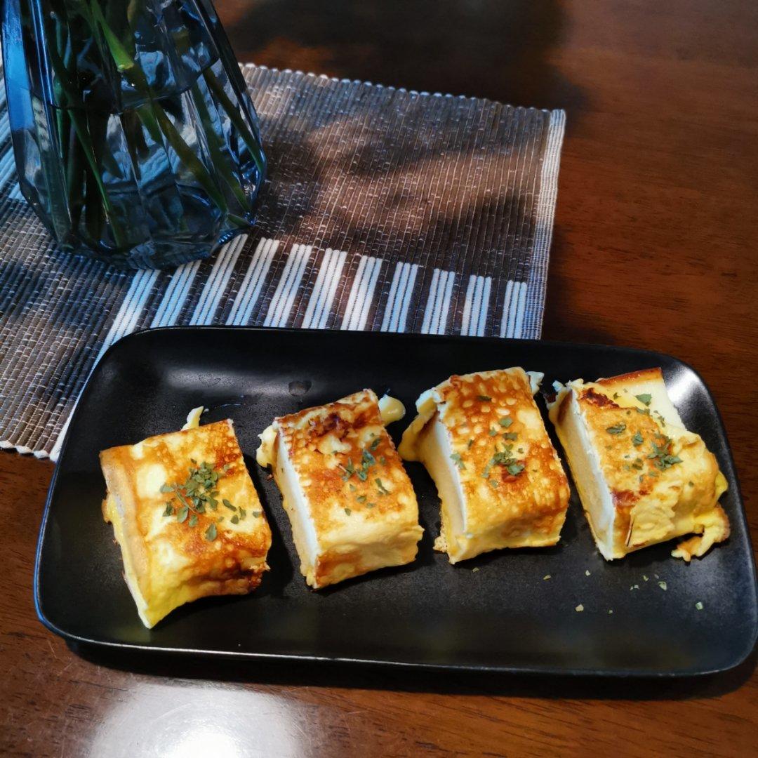 上学娃的快手早餐蛋皮蛋糕卷