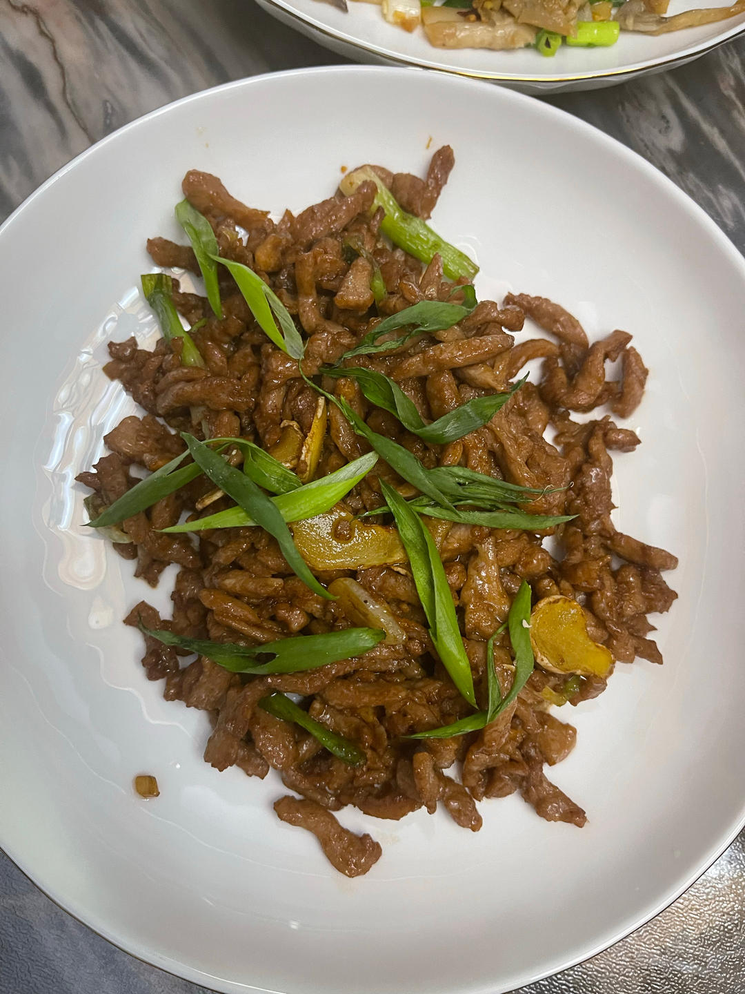 炒猪里脊丝（嫩肉配方）