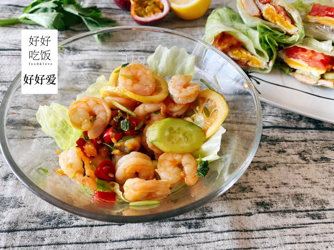 酸辣柠檬虾