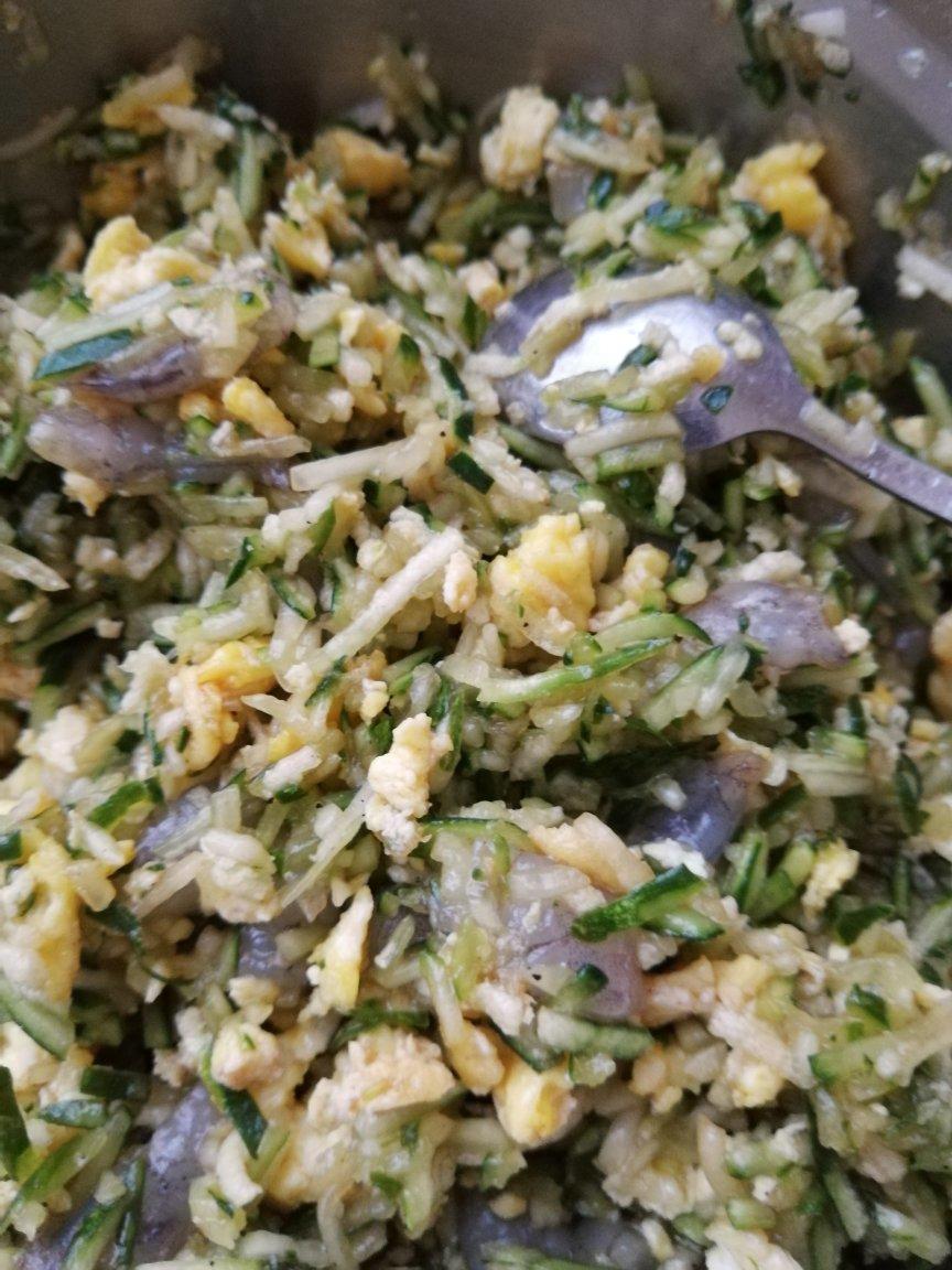 黄瓜鲜虾鸡蛋饺