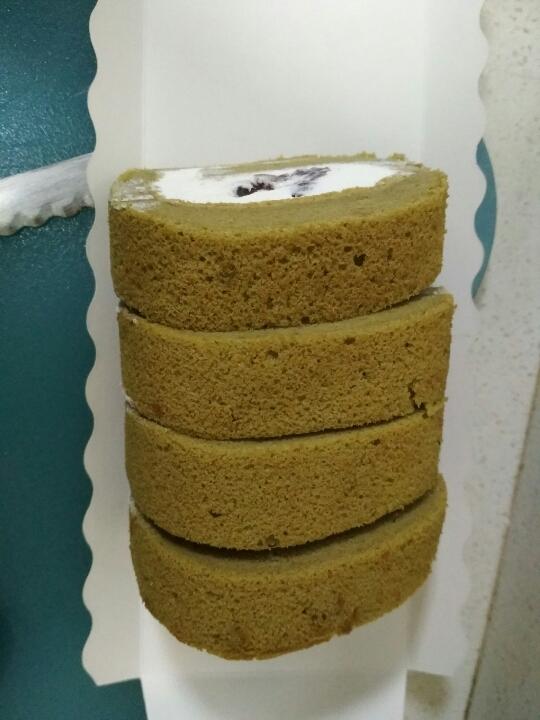 抹茶蜜豆蛋糕卷