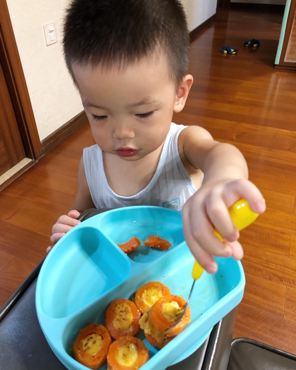 胡萝卜煎蛋 宝宝辅食食谱