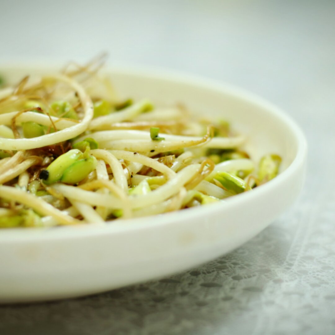 素炒豆芽