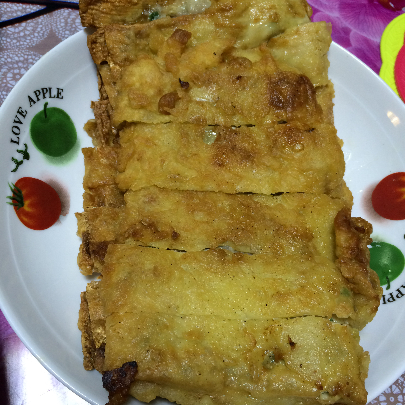 懒猫猫-7做的腐皮葱花肉