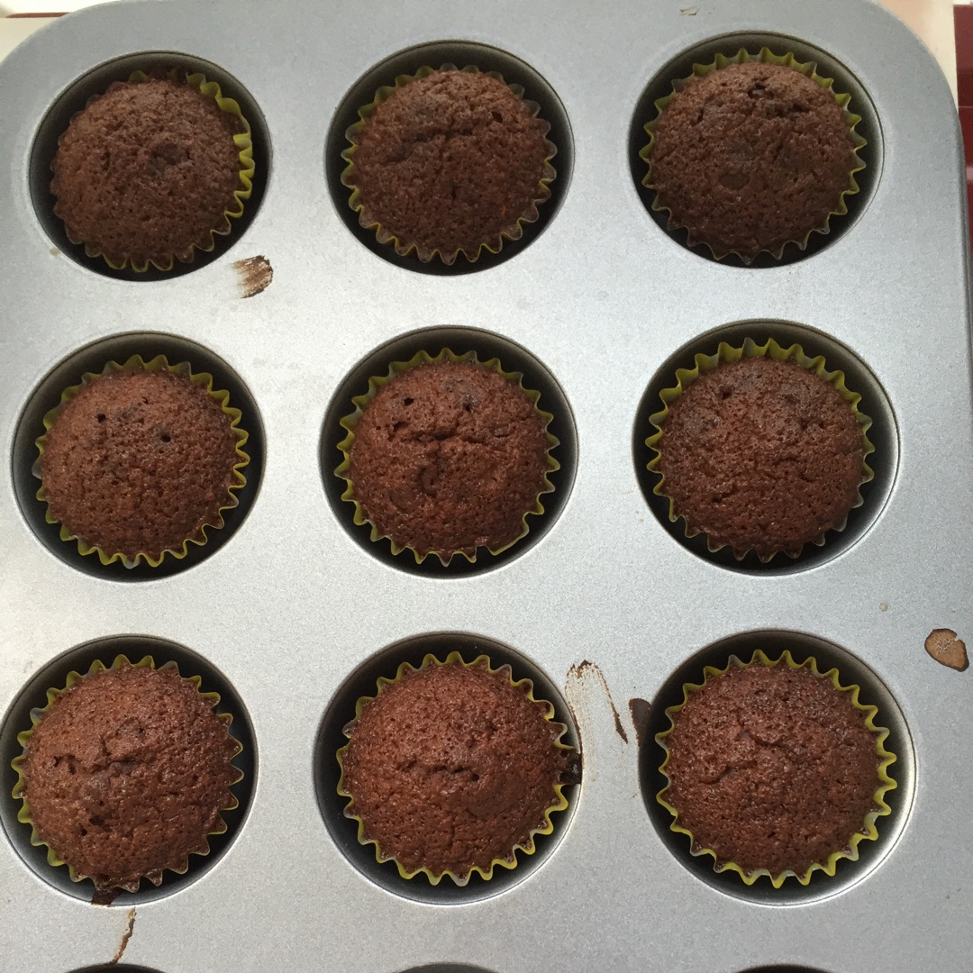 可可花生酱软心玛德琳