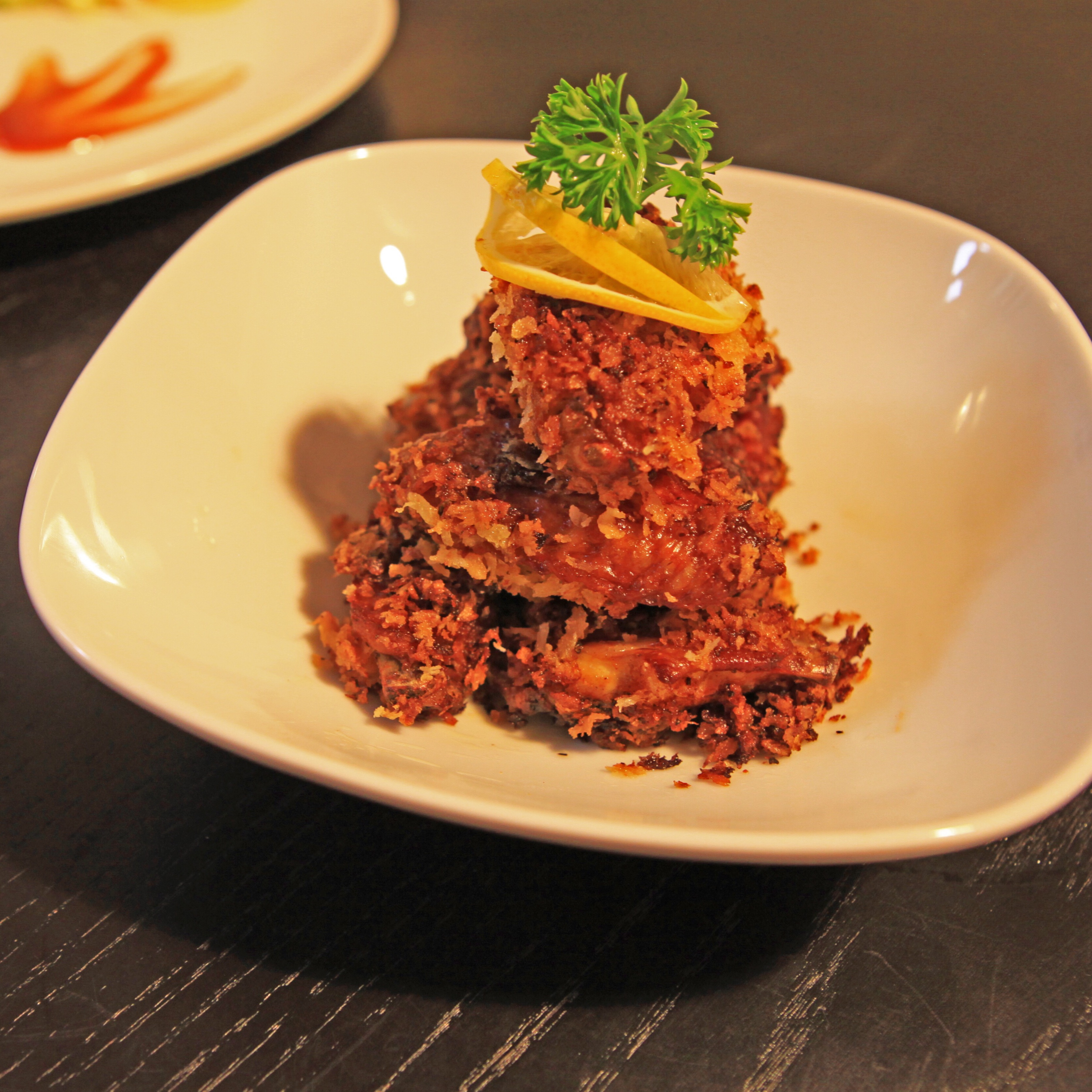 香脆辣味炸鸡翅