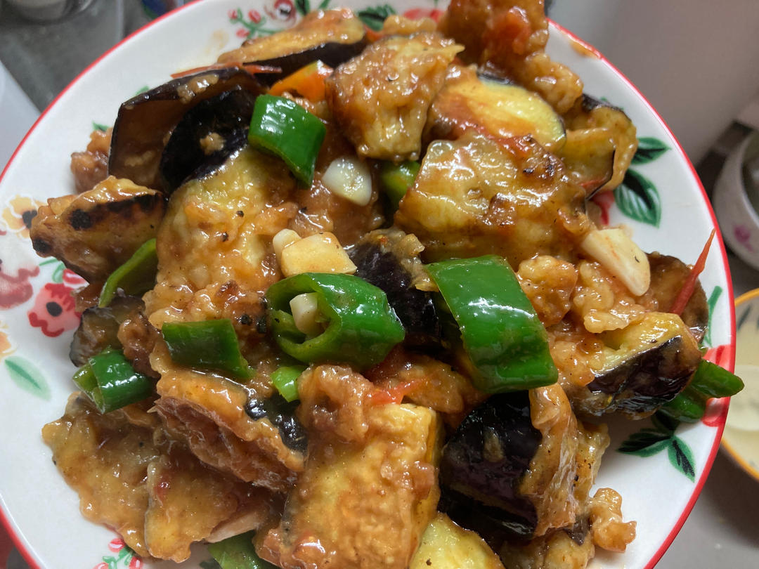 比饭馆好吃的烧茄子