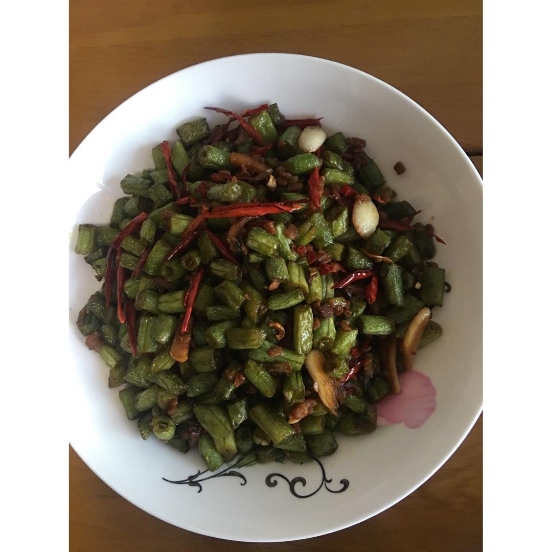 干煸豆角（素）