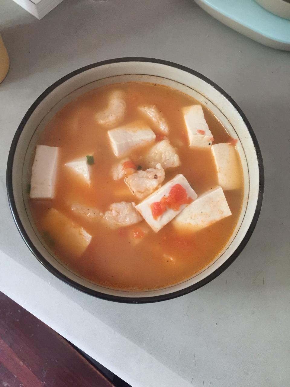 龙利鱼豆腐煲